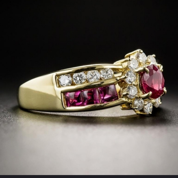 Ruby Red Ring - Picture 5 of 6